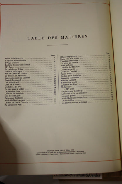 Bécassine cherche un emploi – Bécassine – Émile Joseph Porphyre Pinchon et Jacqueline Rivière - Les éditions GAUTIER Languereau – Réédition - 1983
