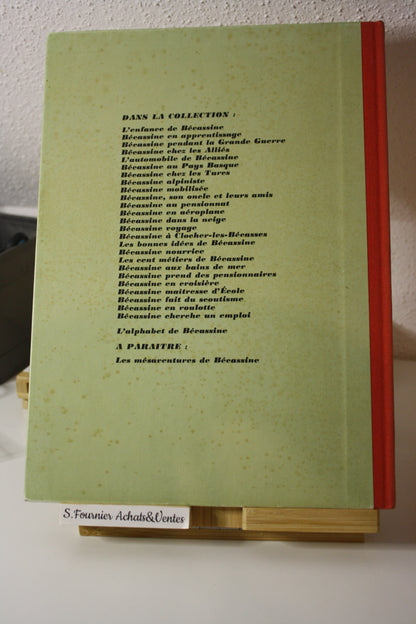 Bécassine cherche un emploi – Bécassine – Émile Joseph Porphyre Pinchon et Jacqueline Rivière - Les éditions GAUTIER Languereau – Réédition - 1983