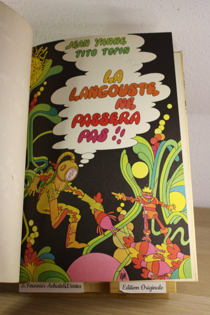 La langouste ne passera pas – Les dossiers du B.I.D.E – Yanne Topin – Casterman – EO – 1969