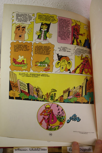 La langouste ne passera pas – Les dossiers du B.I.D.E – Yanne Topin – Casterman – EO – 1969