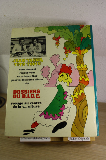 La langouste ne passera pas – Les dossiers du B.I.D.E – Yanne Topin – Casterman – EO – 1969