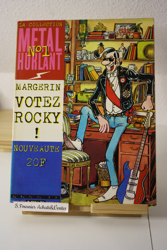 Votez Rocky – - Margerin – Les Humanoïdes Associés – NMPP XX - 1981