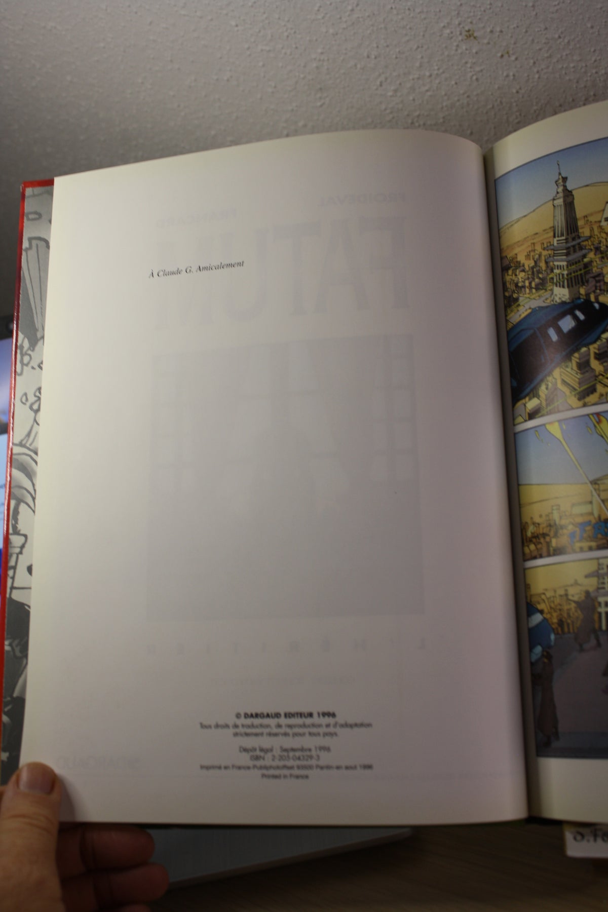 L’héritier – Fatum – Froideval Francard – Dargaud – EO – 1996