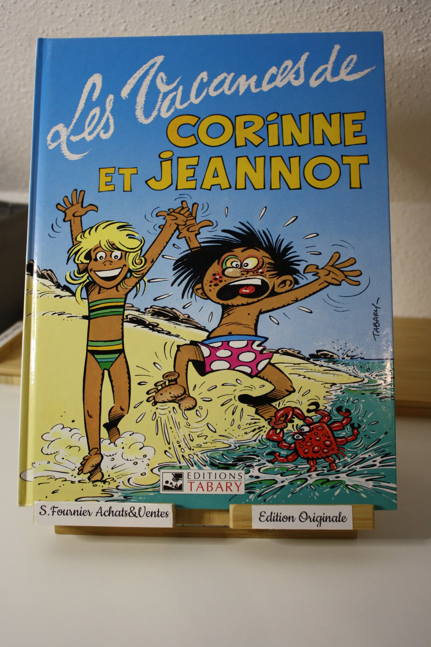 Les vacances de Corinne et jeannot – Corinne et Jeannot - Tabary – Edition Tabary - EO - 1991