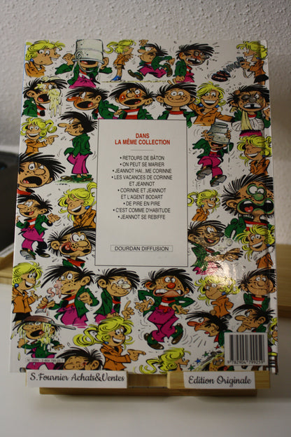Les vacances de Corinne et jeannot – Corinne et Jeannot - Tabary – Edition Tabary - EO - 1991