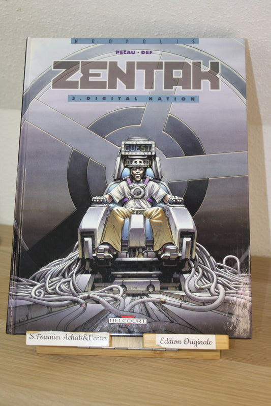 Digital Nation 3 – Zentak – Pécau Def – Delcourt – EO – 1999