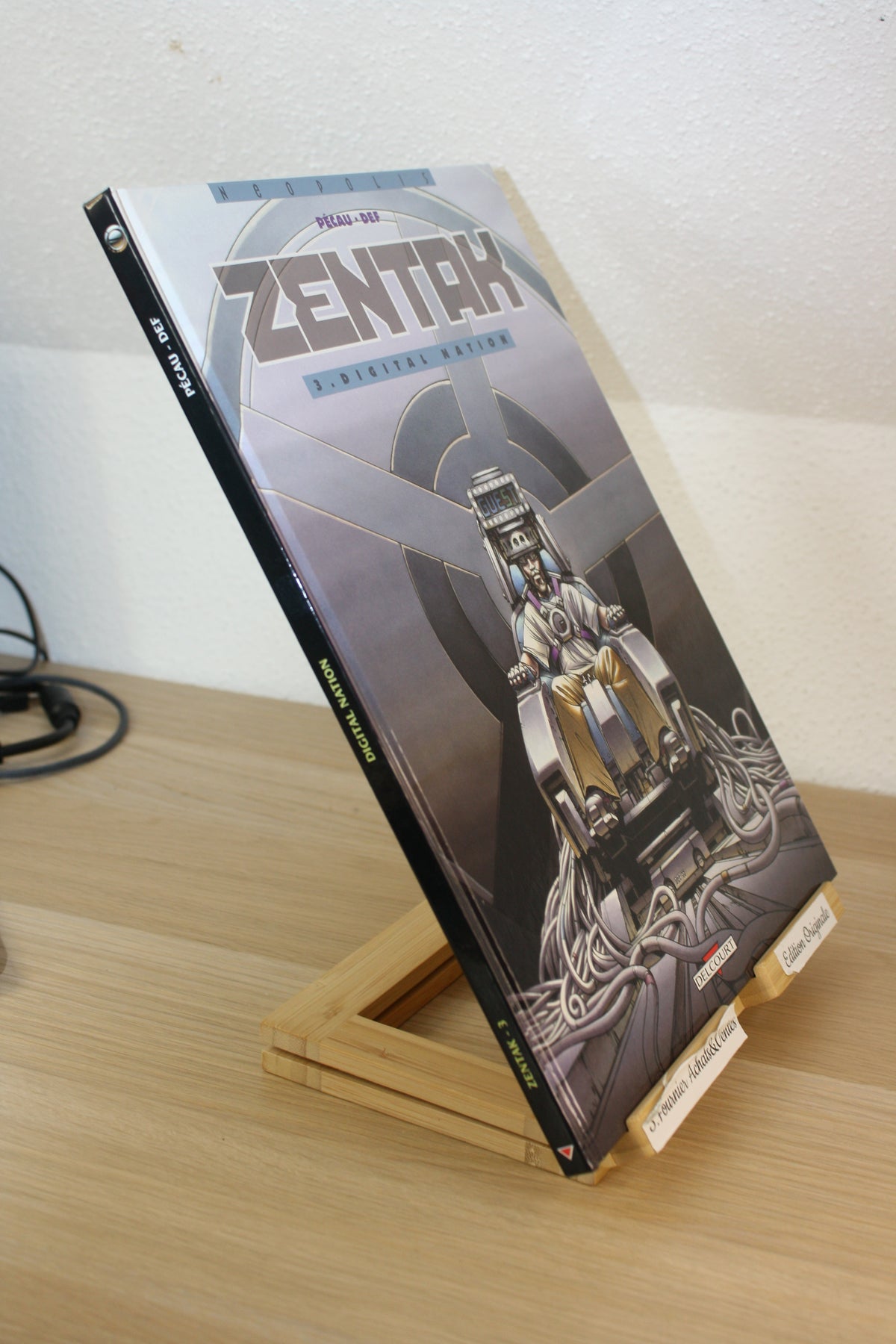 Digital Nation 3 – Zentak – Pécau Def – Delcourt – EO – 1999