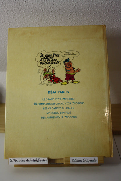 Iznogoud et l’ordinateur magique – Iznogoud – Goscinny et Tabary - Dargaud Editeur - EO - 1970