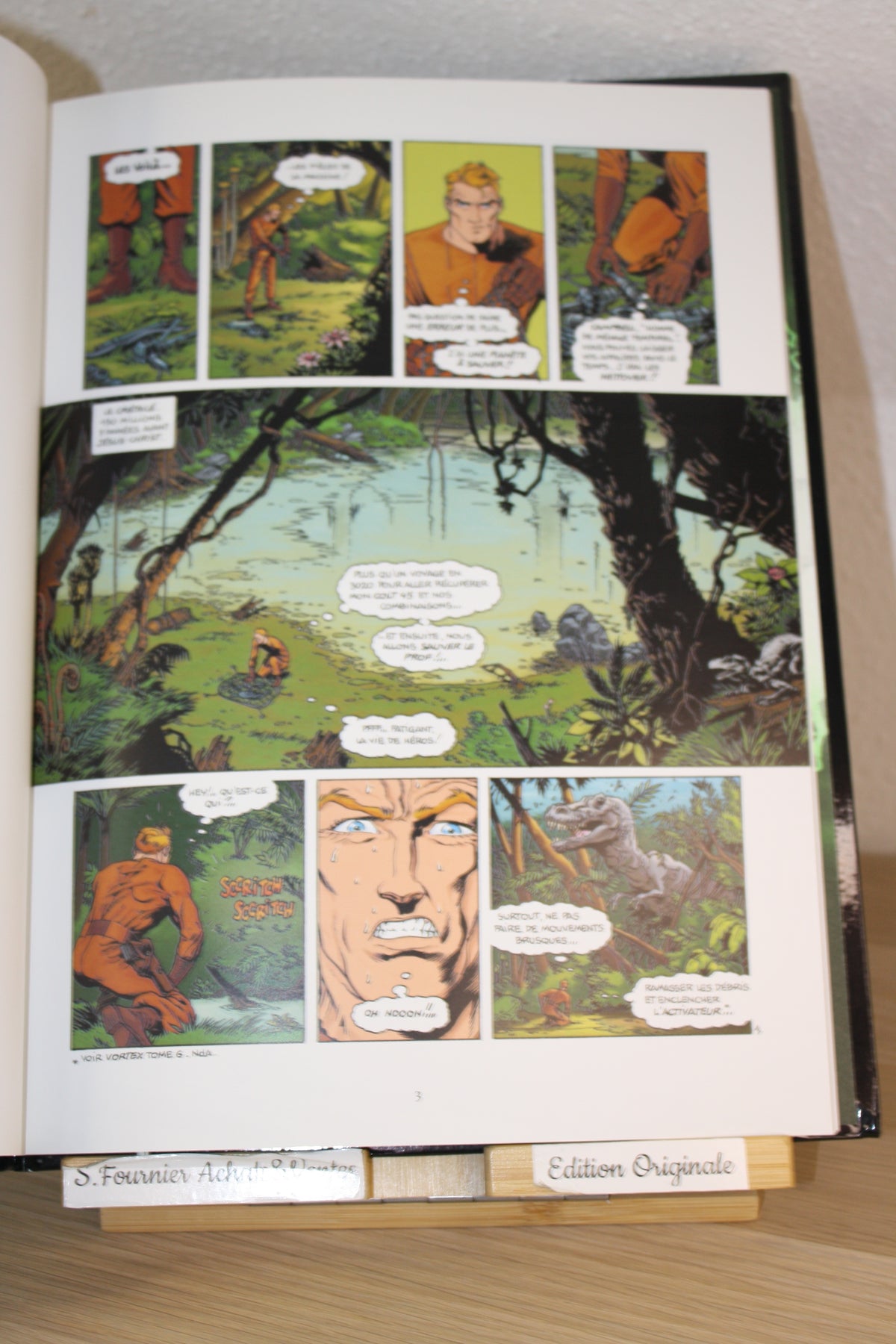 Tess Wood & Campbell 7 – Vortex – Stan Vince – Delcourt – EO – 1999