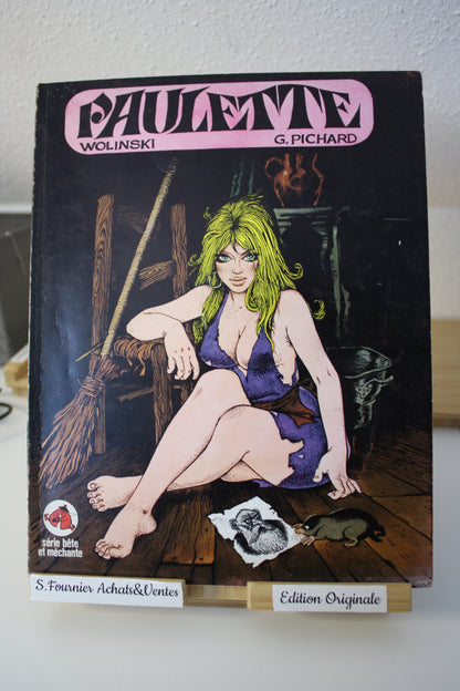 Paulette – Paulette - Wolinski & Pichard – Edition du Square -EO - 1971