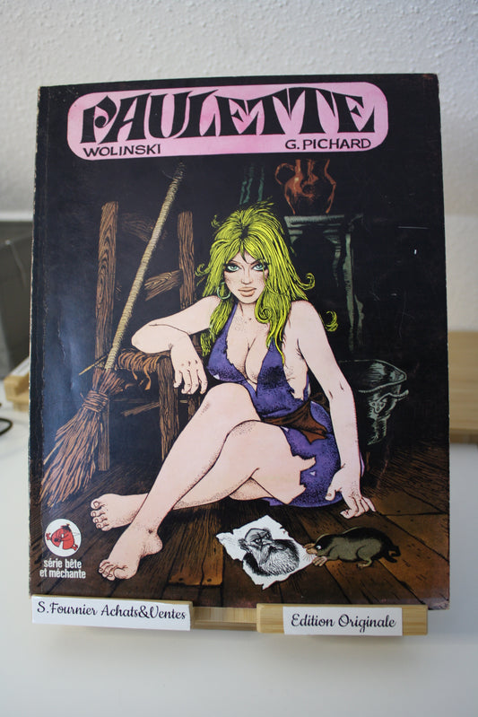 Paulette – Paulette - Wolinski & Pichard – Edition du Square -EO - 1971