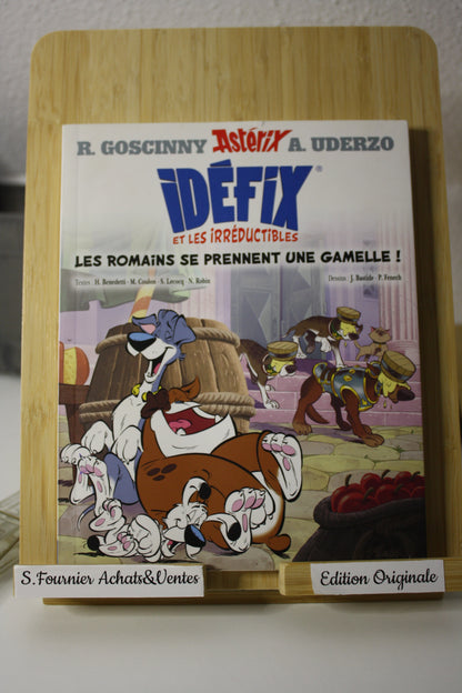 Les romains se prennent une gamelle – Idéfix et les irréductibles – Goscinny Uderzo - Albert René – EO - 2022
