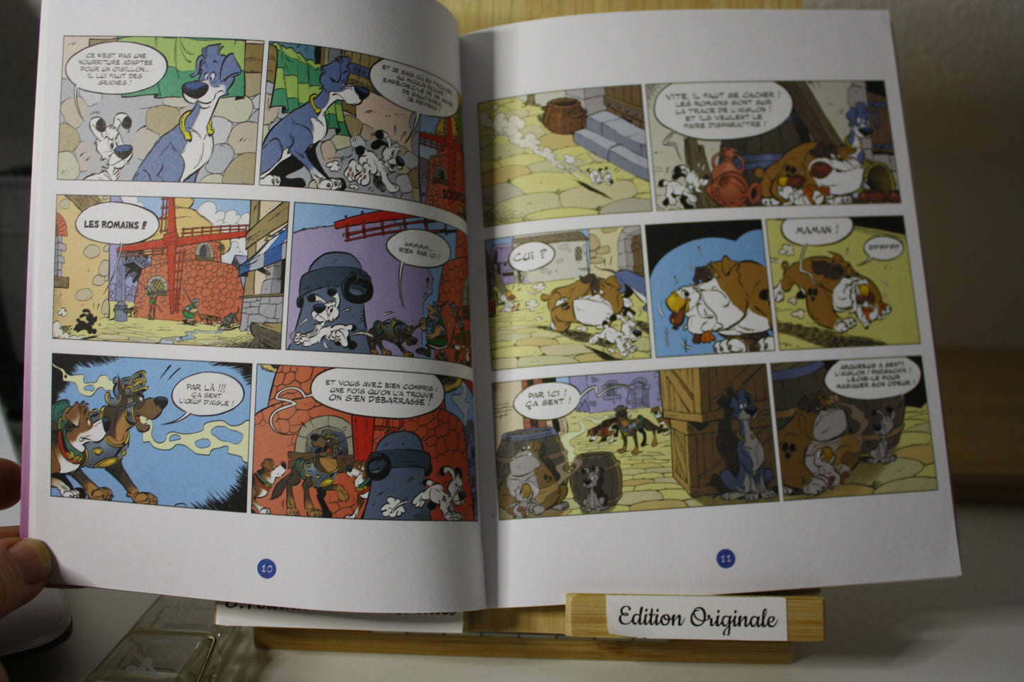 Les romains se prennent une gamelle – Idéfix et les irréductibles – Goscinny Uderzo - Albert René – EO - 2022