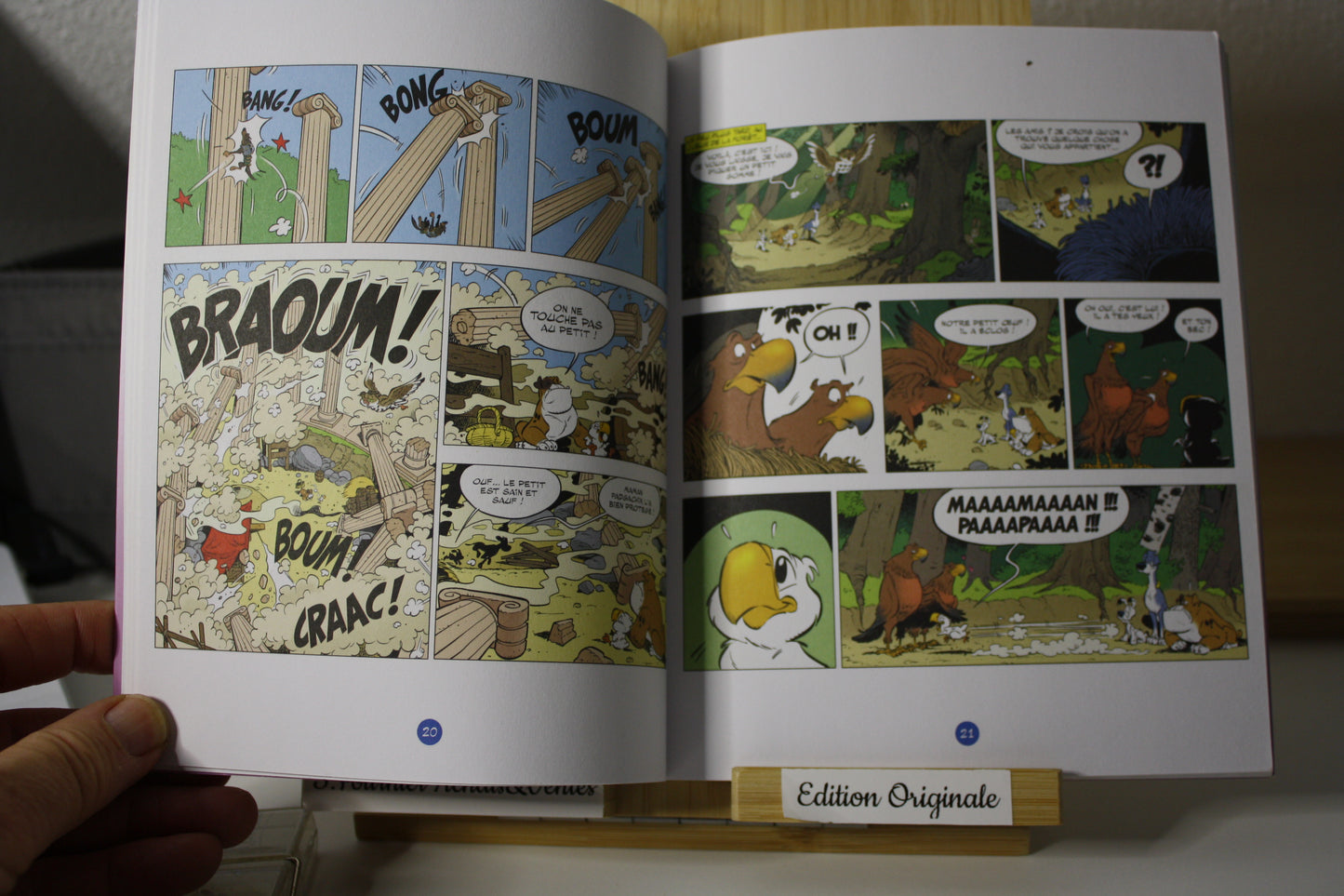 Les romains se prennent une gamelle – Idéfix et les irréductibles – Goscinny Uderzo - Albert René – EO - 2022