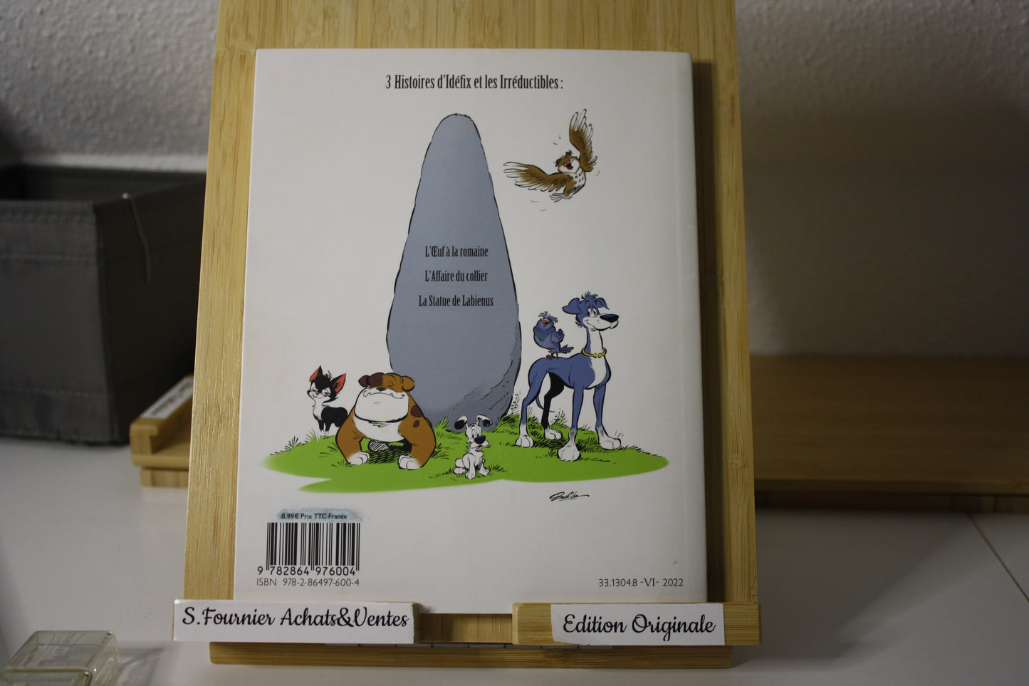 Les romains se prennent une gamelle – Idéfix et les irréductibles – Goscinny Uderzo - Albert René – EO - 2022