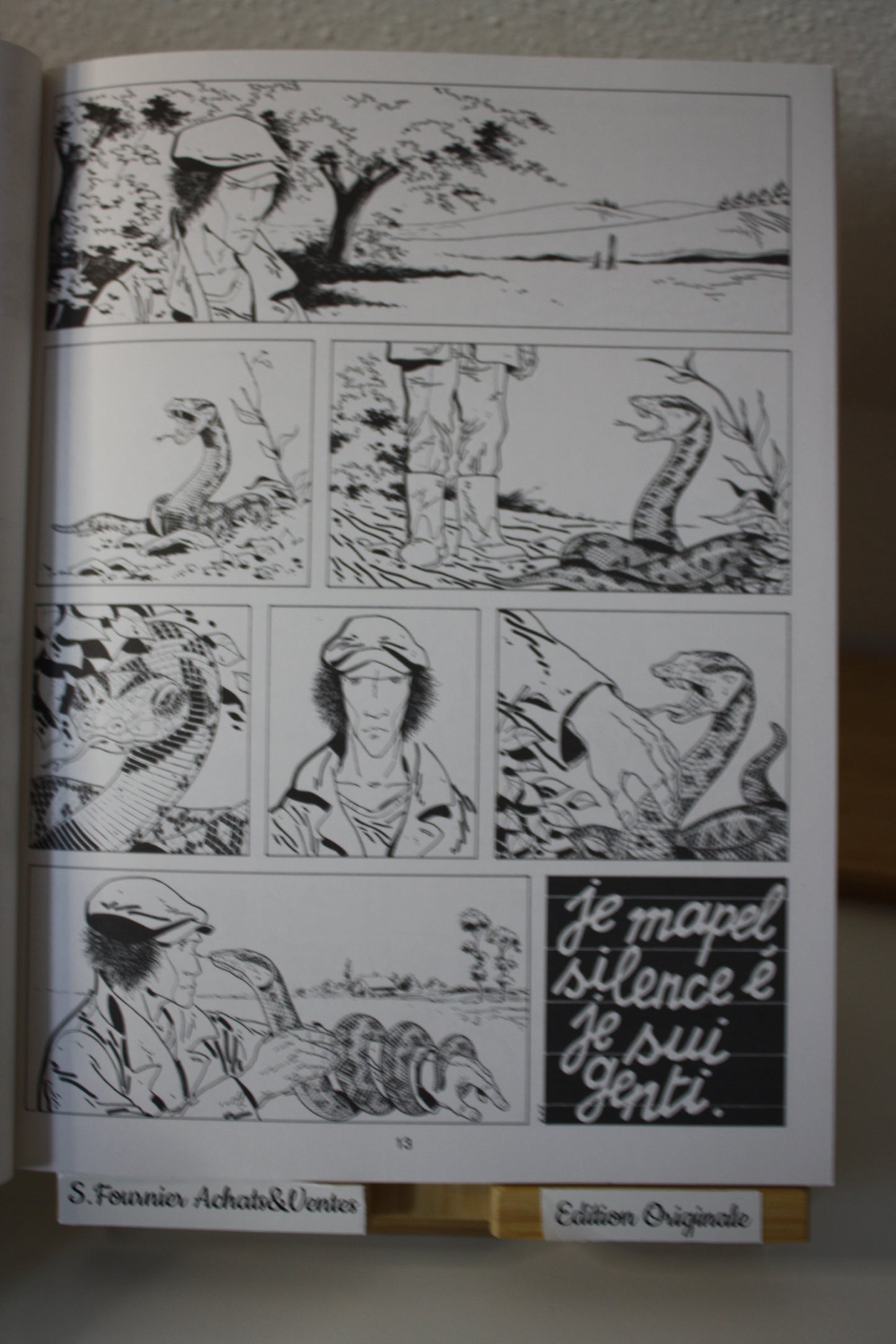 Silence –  - Comès – Edition Casterman – EO - 1980