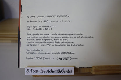 Le maitre de la nuit – Commissaire Raffini – Rodolphe et Ferrandez – 400 coups - Réédition - 2002