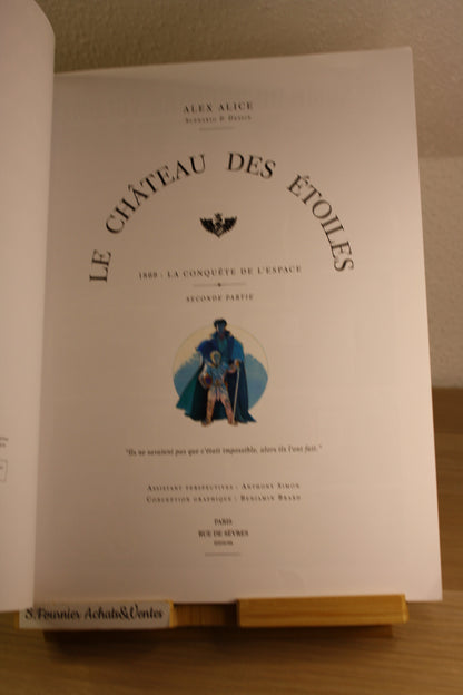 1869 La conquête de l’Espace vol 2 – Le château des étoiles – Alice – L’école des loisirs – Réédition – 2017