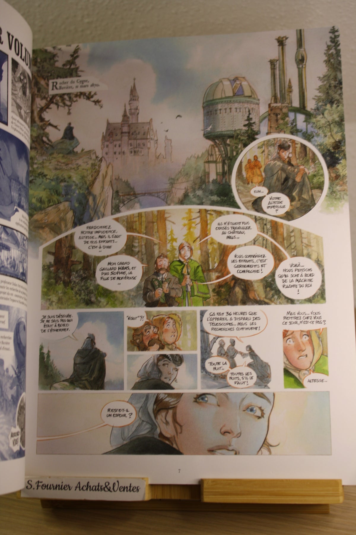 1869 La conquête de l’Espace vol 2 – Le château des étoiles – Alice – L’école des loisirs – Réédition – 2017