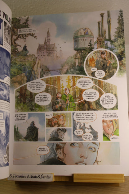 1869 La conquête de l’Espace vol 2 – Le château des étoiles – Alice – L’école des loisirs – Réédition – 2017