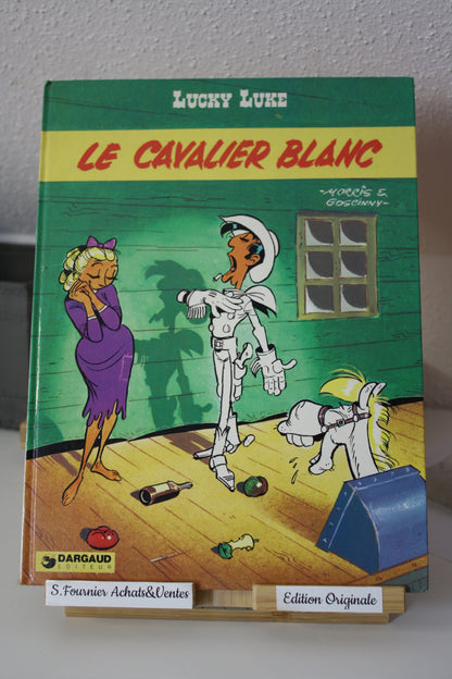 Le cavalier blanc – Lucky Luke – Moris goscinny - Dargaud - EO – 1975