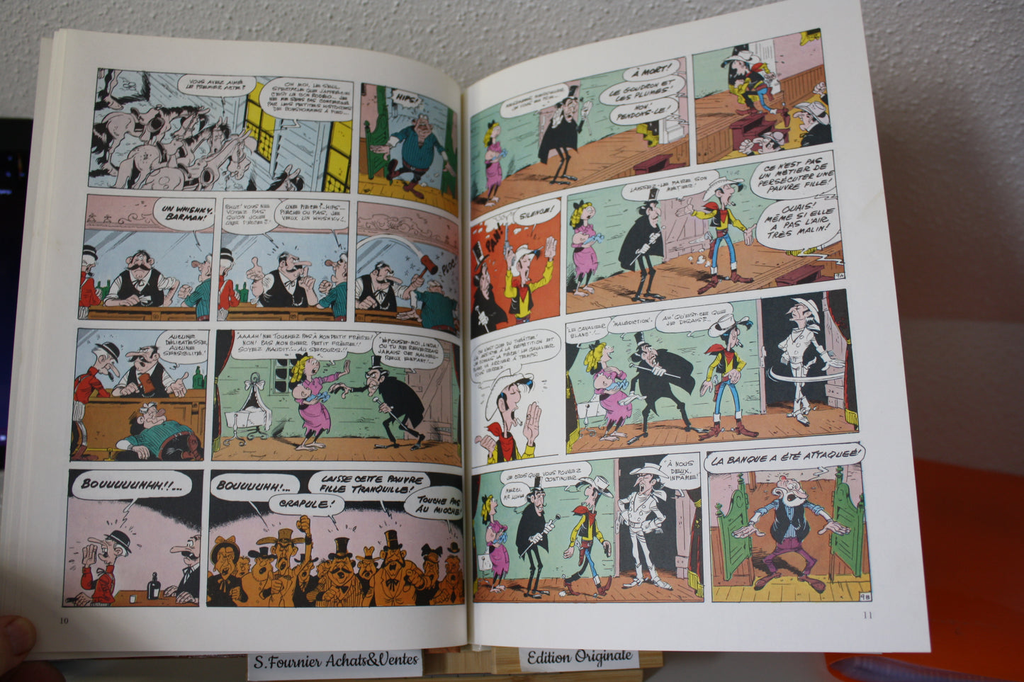 Le cavalier blanc – Lucky Luke – Moris goscinny - Dargaud - EO – 1975