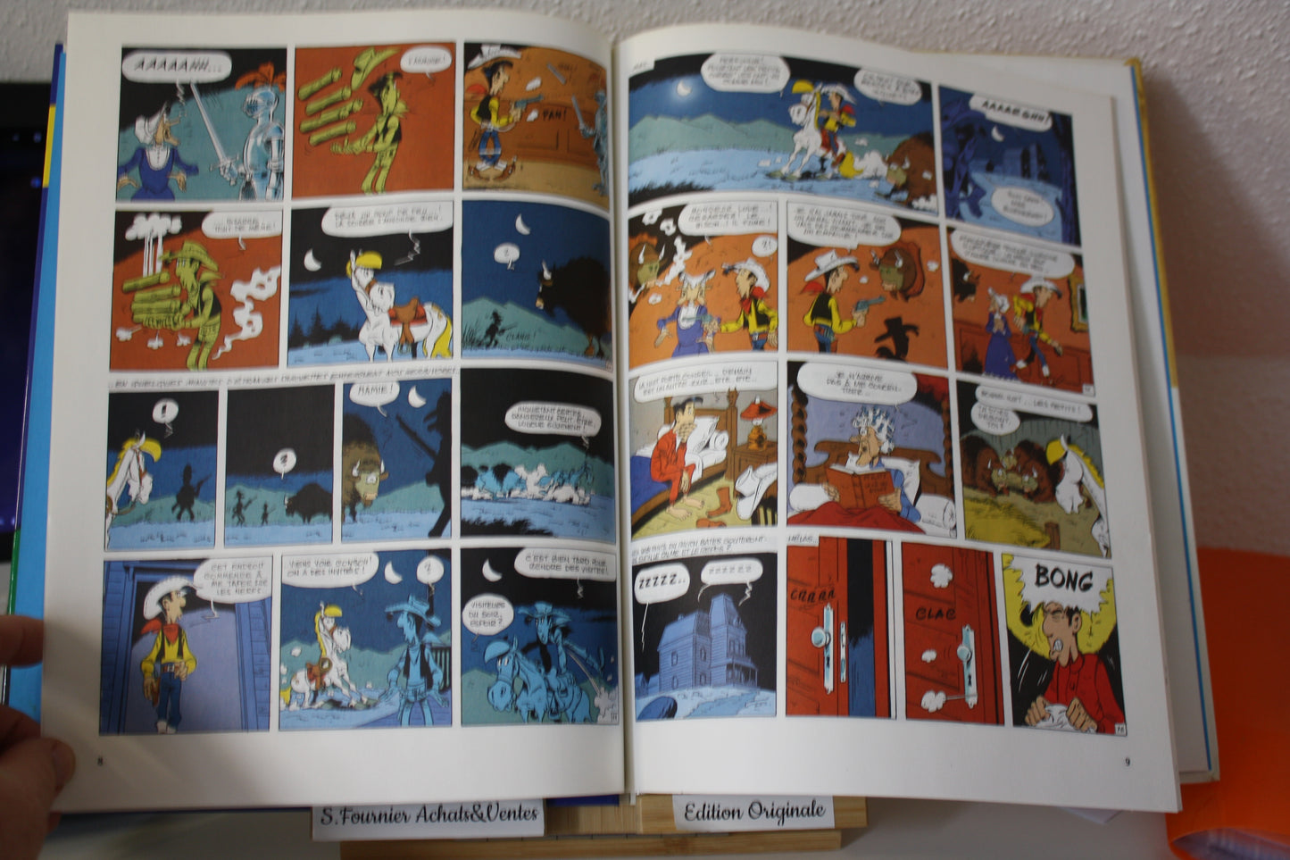Le ranch maudit – Lucky Luke – Janvier, Fauche, Léturgie, Guylouis - Dargaud - EO – 1986