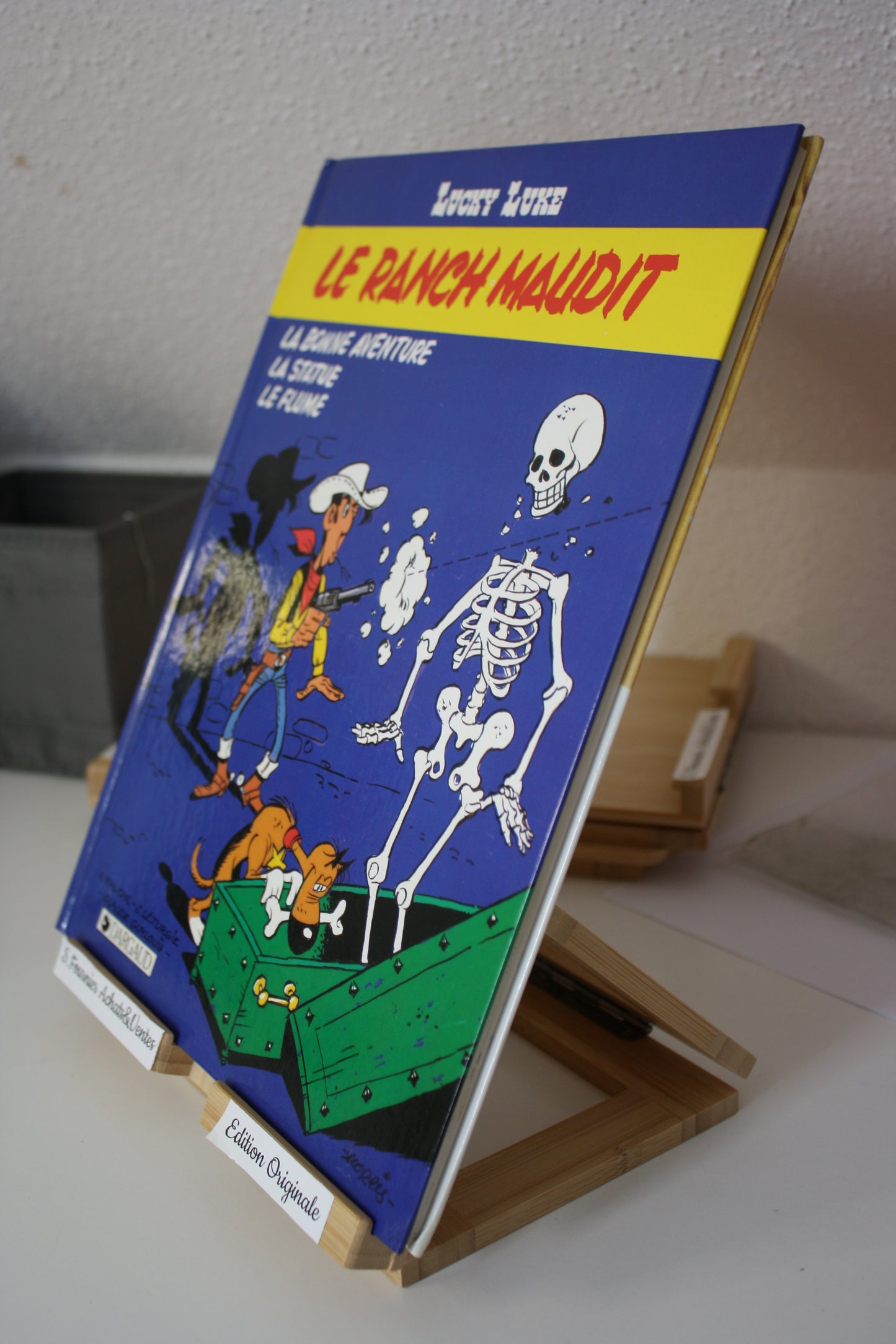 Le ranch maudit – Lucky Luke – Janvier, Fauche, Léturgie, Guylouis - Dargaud - EO – 1986