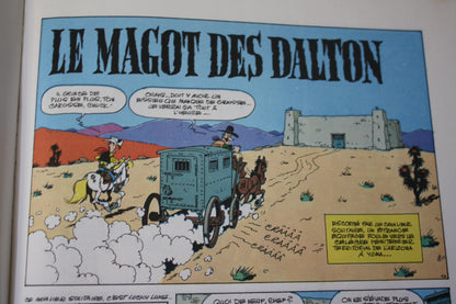Le magot des Dalton – Lucky Luke – Morris - Dargaud Editeur - EO – 1987 - Abimé