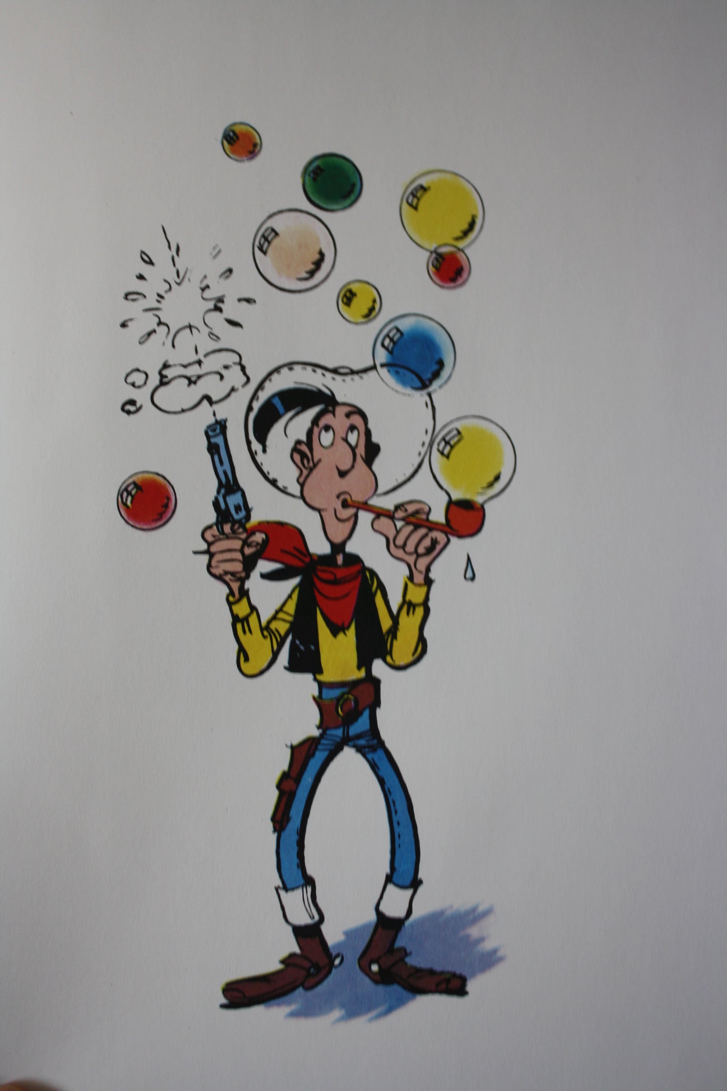 Le magot des Dalton – Lucky Luke – Morris - Dargaud Editeur - EO – 1987 - Abimé