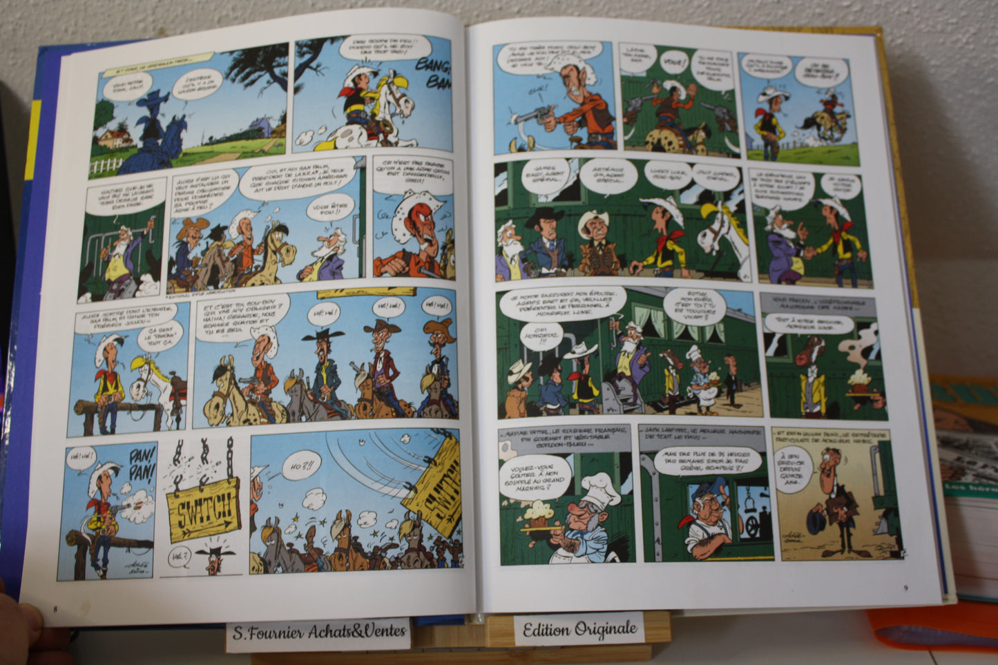 L’homme de Washington – Lucky Luke – Achder Gerra - Lucky comics - EO – 2008