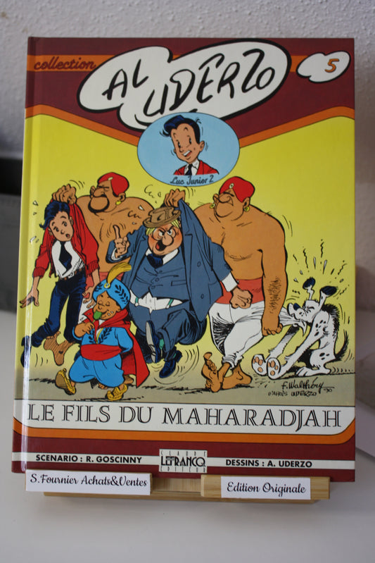 Le fils du Maharadjah – Luc Junior - Al Uderzo – Claude lefranc - EO – 1990