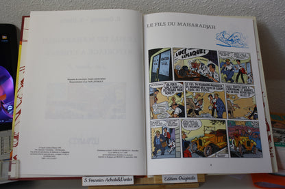 Le fils du Maharadjah – Luc Junior - Al Uderzo – Claude lefranc - EO – 1990