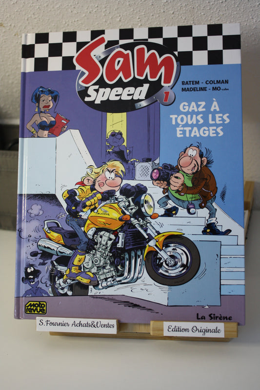 Gaz à tous les étages - Sam Speed - Matem, Colman, Madeline et Mo - La Sirène - EO - 2003