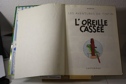 L’oreille cassée – Tintin – Hergé - Casterman – Réédition - 1973 - B40