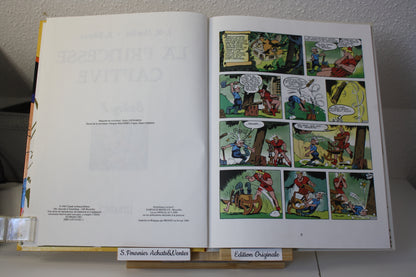 La princesse captive – Al Uderzo – Charlier Uderzo - Claude Lefranc Editeur – EO – 1990