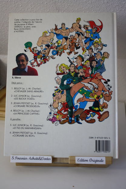 La princesse captive – Al Uderzo – Charlier Uderzo - Claude Lefranc Editeur – EO – 1990