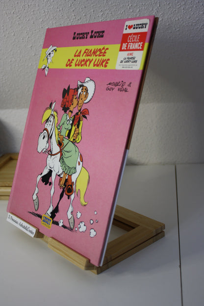 La fiancée de Lucky Luke – Lucky Luke – Morris & Vidal - Lucky comics – Réédition – 2009 - recollé