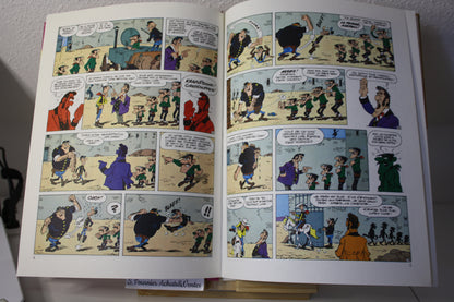 Le magot des Dalton – Lucky Luke – Morris - Dargaud Editeur - EO – 1987 - Abimé