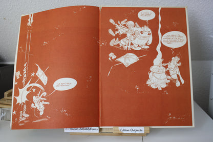 Obélix et Compagnie – Astérix – Uderzo Goscinny – Dargaud Editeur – EO – 1976 – Dos Scotché