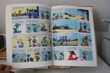 Le fil qui chante – Lucky Luke – Morris Goscinny – Dargaud Editeur – EO – 1977 – Plats abimé