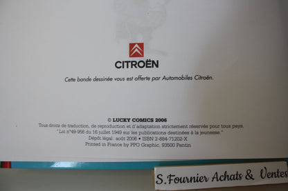 Western Circus – Lucky Luke – Morris Goscinny – Lucky Comics – Publicitaire – 2006 – Citroën 3 feuilles volantes