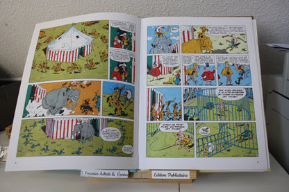 Western Circus – Lucky Luke – Morris Goscinny – Lucky Comics – Publicitaire – 2006 – Citroën 3 feuilles volantes