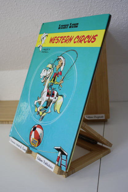 Western Circus – Lucky Luke – Morris Goscinny – Lucky Comics – Publicitaire – 2006 – Citroën 3 feuilles volantes