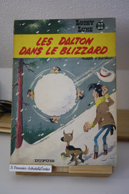 Les dalton dans le blizzard – Lucky Luke – Goscinny et Morris – Dupuis - Réédition – 1969
