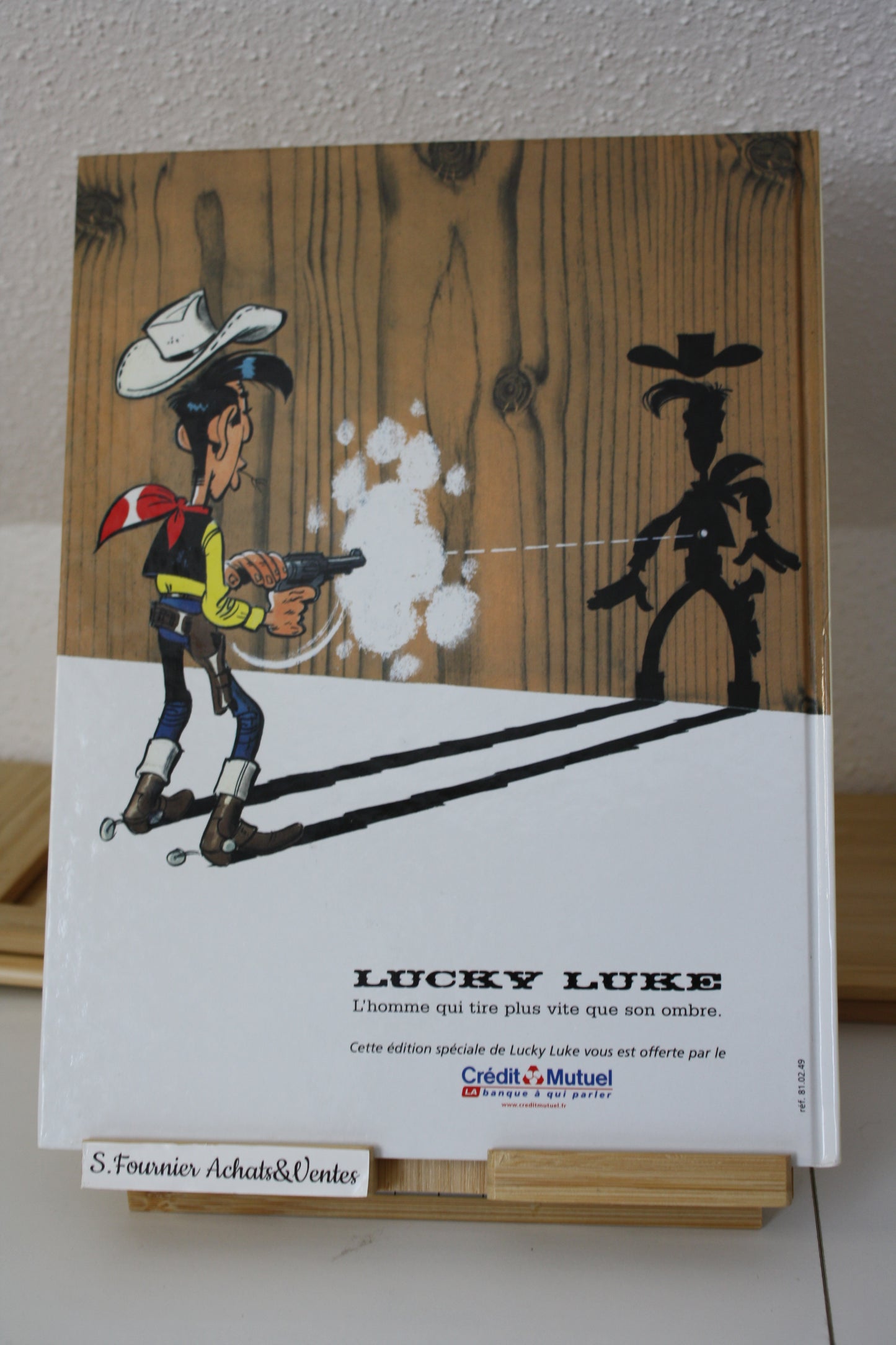Le Grand Duc – Lucky Luke – Goscinny Morris - Lucky Comics - Publicitaire -2006 - Crédit MutuelAbimé