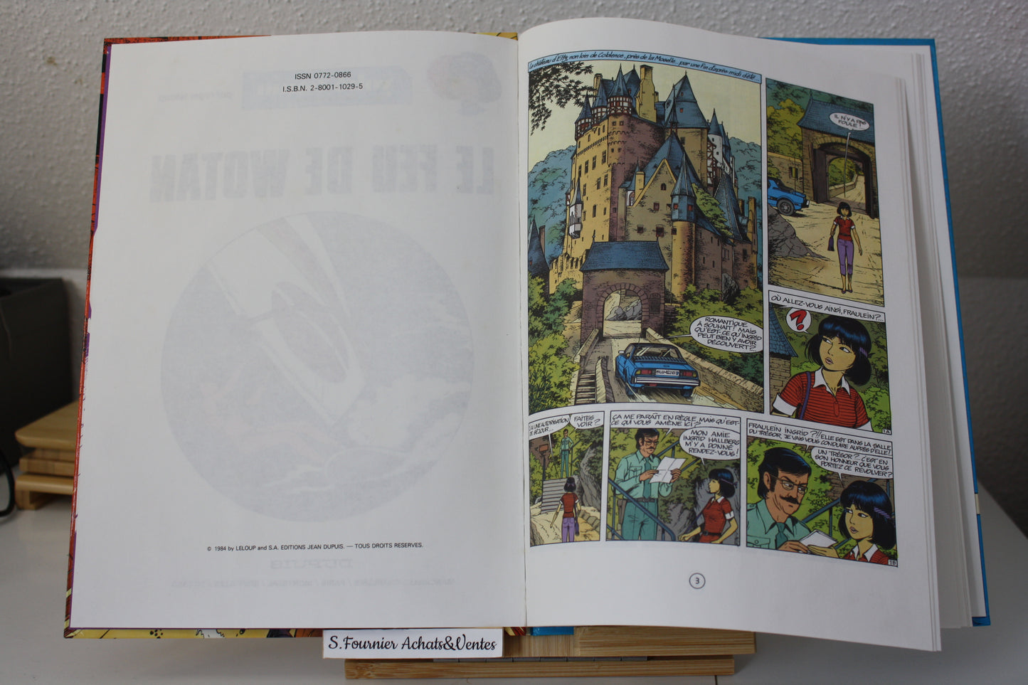 Le feu de wotan – Yoko Tsuno – Roger Leloup – Dupuis – Réédition – 1985 - 1er prix