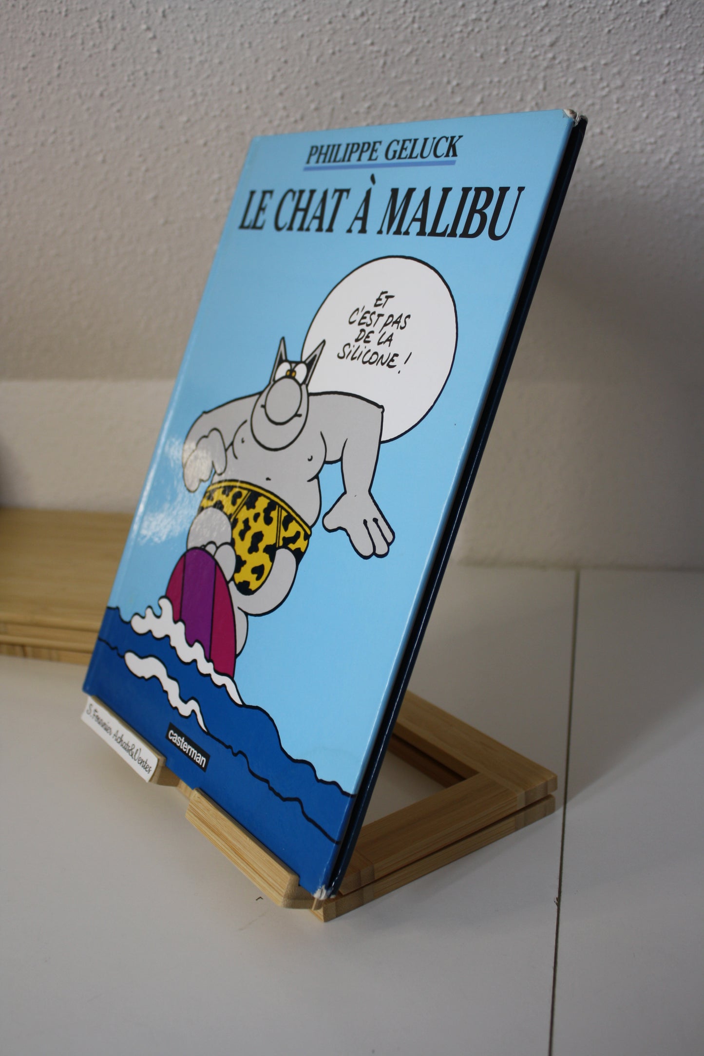 Le chat à Malibu – Le Chat – Philippe Geluck – Casterman – Réédition – 2006 – Petit prix