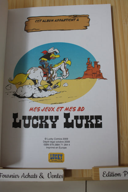 Mes jeux et mes BD – Quick - Lucky Luke – Lucky Comics – Publicitaire – 2009 – Jamais lu