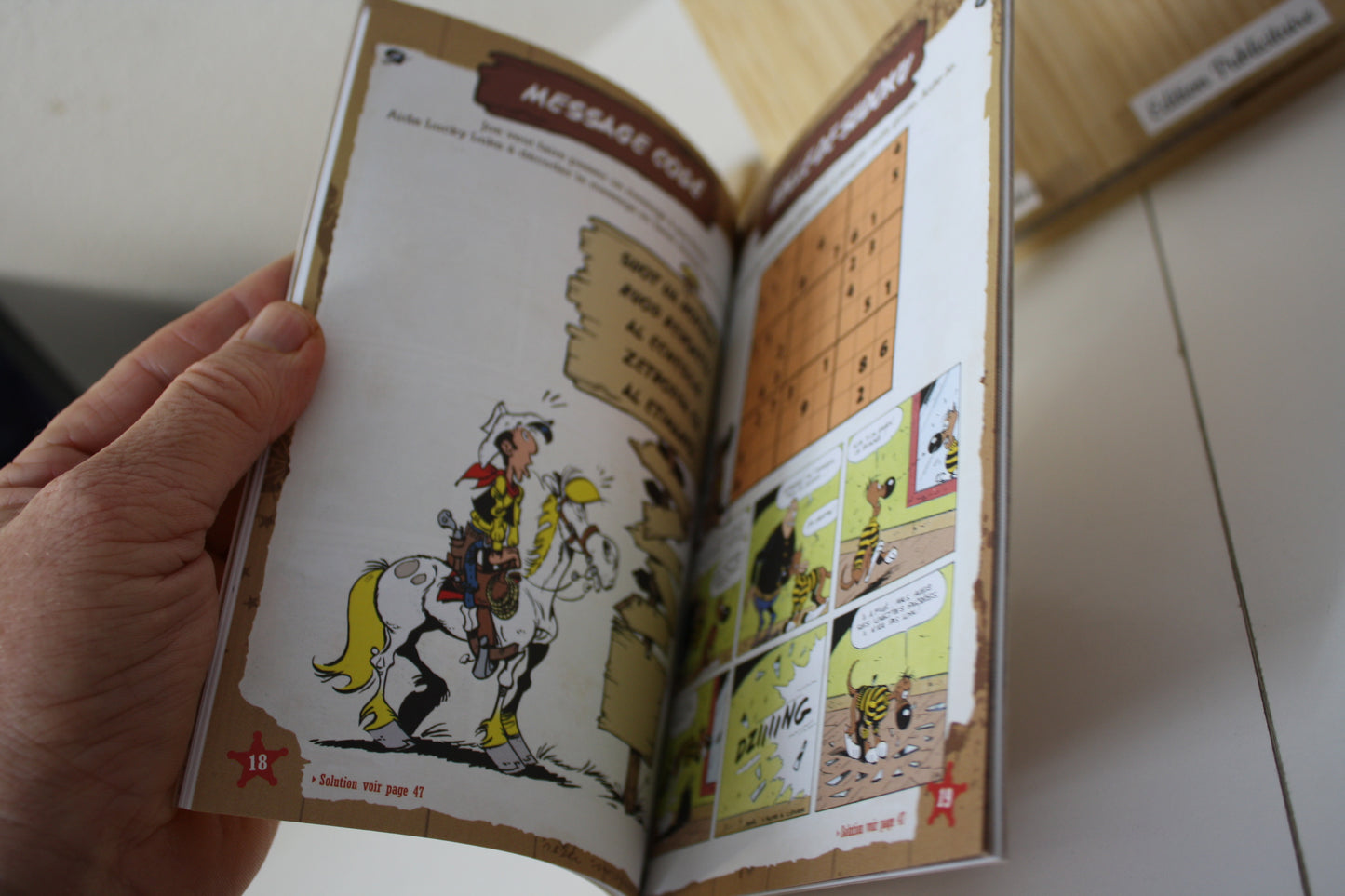 Mes jeux et mes BD – Quick - Lucky Luke – Lucky Comics – Publicitaire – 2009 – Jamais lu